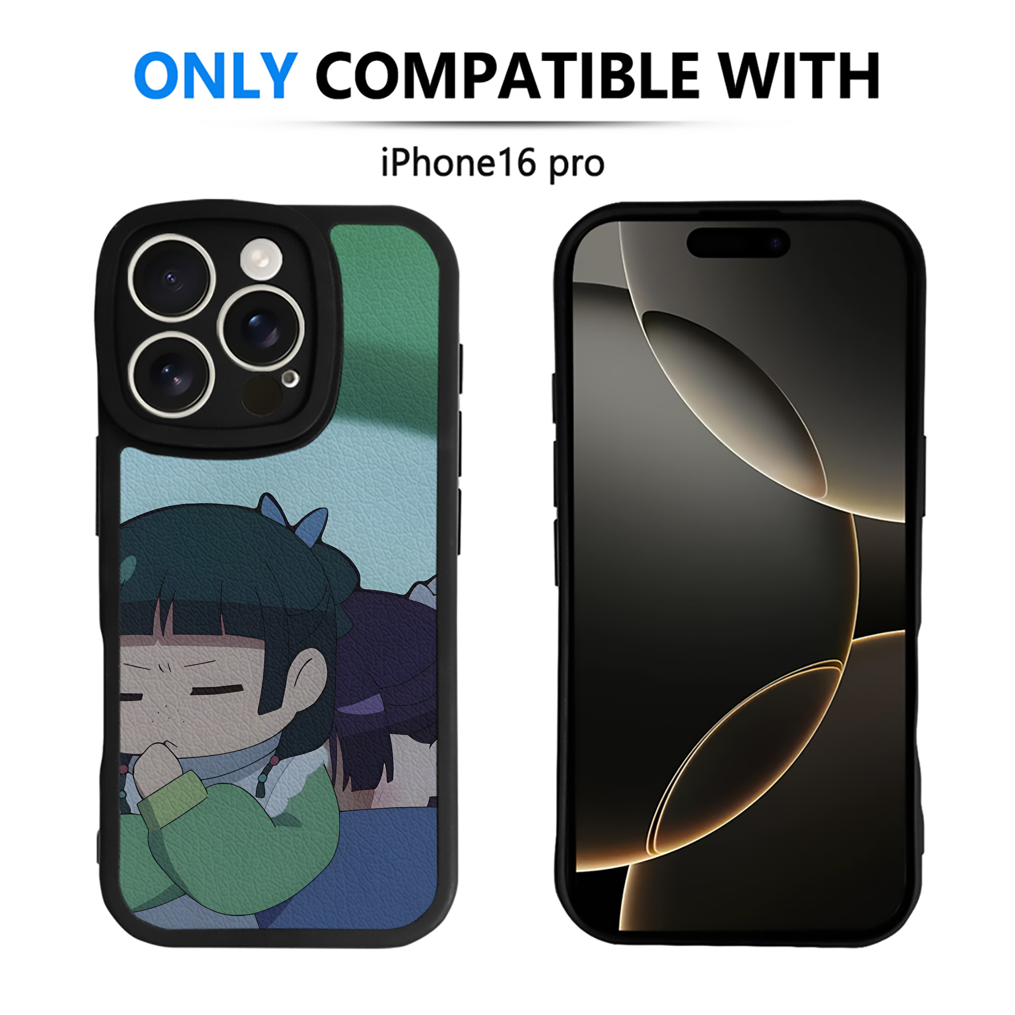 薬屋のひとりごと The Apothecary Diaries 【iPhone 16シリーズ対応】シリコンスマホケース（レザー調） 材質：シリコン